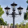 Loria Luminaire extérieur, Réverbère, Eclairage de chemin Noir, 3 lumières