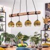 Koyoto Suspension, Boule lumineuse, Suspension Écru, Noir, 4 lumières