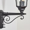 Lavajo Luminaire extérieur, Lampe murale d´extérieur Noir, 1 lumière, Détecteur de mouvement