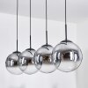 Gastor Suspension, Boule lumineuse, Suspension Clair, Fumé, 4 lumières