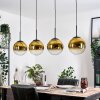 Gastor Suspension, Boule lumineuse, Suspension Or, Clair, 4 lumières