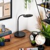 Buktrup Lampe de bureau, Lampe à poser LED Noir, 1 lumière