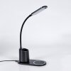 Debelmose LED Noir, 1 lumière
