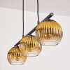 Koyoto Suspension, Boule lumineuse, Suspension Or, Clair, 3 lumières