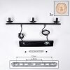 Koyoto Suspension, Boule lumineuse, Suspension Ambre, 3 lumières