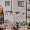 Koyoto Suspension, Boule lumineuse, Suspension Clair, Fumé, 4 lumières
