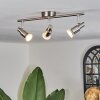 Gropptorp Plafonnier, Spot de plafond LED Nickel mat, 3 lumières