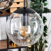 Gastor Suspension, Boule lumineuse, Suspension Ambre, Clair, Fumé, 5 lumières
