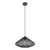 DOLWEN Suspension Luminaires Eglo Noir, 1 lumière