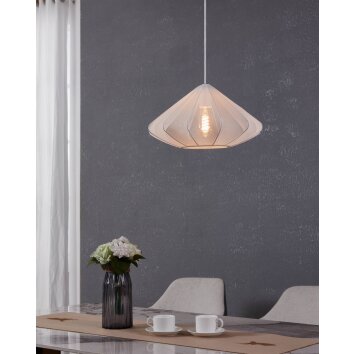 DOLWEN Suspension Luminaires Eglo Blanc, 1 lumière