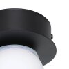 MOSIANO Plafonnier Luminaires Eglo LED Noir, 1 lumière