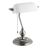 BANKER Lampe à poser Luminaires Eglo Nickel mat, 1 lumière