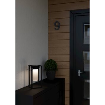 USIGNI Luminaire extérieur Luminaires Eglo LED Noir, 1 lumière