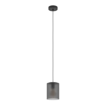 COLOMERA Plafonnier Luminaires Eglo Noir, 1 lumière