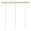 CORINA Suspension Luminaires Lucide Beige, 3 lumières