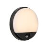 IR Lampe murale d´extérieur Luminaires Lucide LED Noir, 1 lumière, Détecteur de mouvement