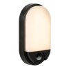 IR Lampe murale d´extérieur Luminaires Lucide LED Noir, 1 lumière, Détecteur de mouvement