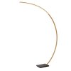 CURVE Lampadaire Luminaires Lucide LED Noir, 1 lumière