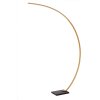 CURVE Lampadaire Luminaires Lucide LED Noir, 1 lumière