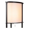 MENNO Lampadaire Luminaires Lucide Noir, 1 lumière