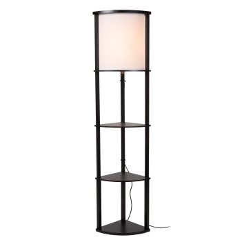 MENNO Lampadaire Luminaires Lucide Noir, 1 lumière