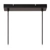 MAYA Suspension Luminaires Lucide Noir, 4 lumières