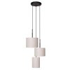 MAYA Suspension Luminaires Lucide Noir, 3 lumières