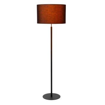 MAYA Lampadaire Luminaires Lucide Noir, 1 lumière