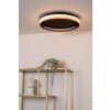 ESTREJA Plafonnier Luminaires Lucide LED Noir, 1 lumière