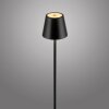 EURIA Lampadaire Luminaires Leuchten Direkt LED Noir, 1 lumière