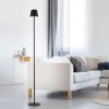 EURIA Lampadaire Luminaires Leuchten Direkt LED Noir, 1 lumière