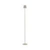 EURIA Lampadaire Luminaires Leuchten Direkt LED Gris, 1 lumière