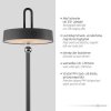 AMAG Lampe à poser Luminaires Leuchten Direkt LED Noir, 1 lumière