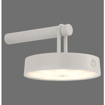 ARMA Suspension Luminaires Leuchten Direkt LED Gris, 1 lumière