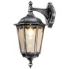 Arrach Applique murale Luminaires LCD Noir, Argenté, 1 lumière