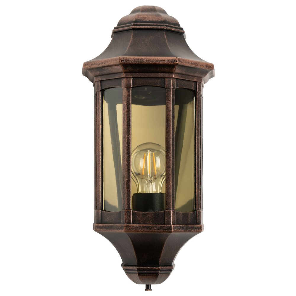 Lalling Applique murale Luminaires LCD Cuivre, Noir, 1 lumière