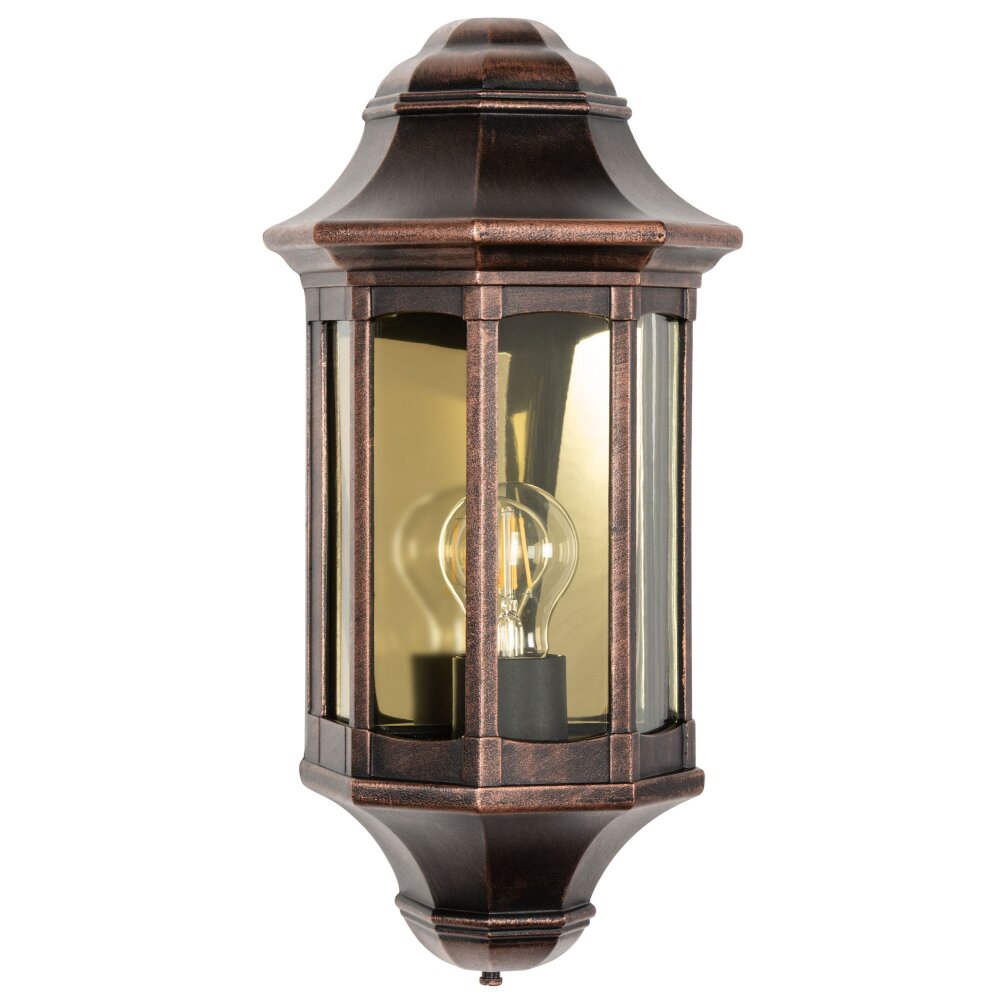Lalling Applique murale Luminaires LCD Cuivre, Noir, 1 lumière