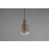 Agudo Suspension Luminaires Trio Brun, 1 lumière