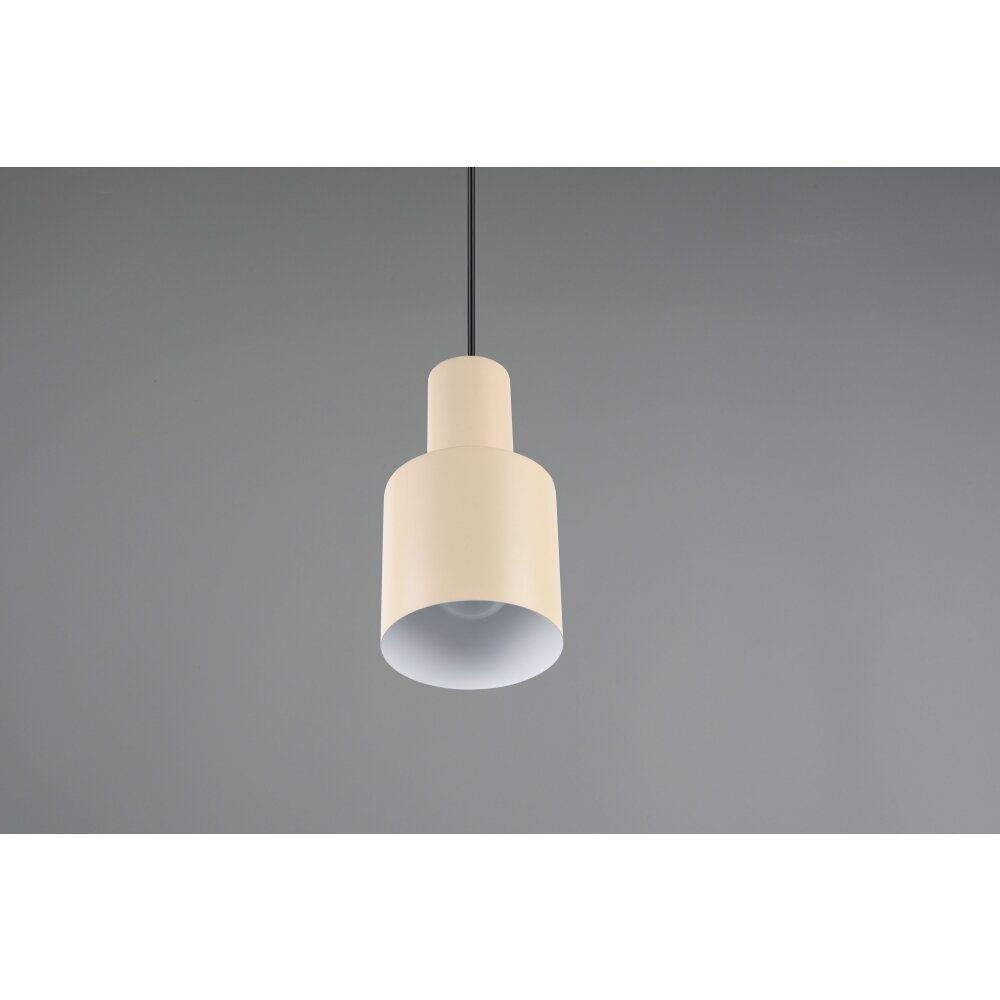 Agudo Suspension Luminaires Trio Beige, 1 lumière