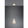 Agudo Suspension Luminaires Trio Beige, 1 lumière