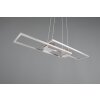 ALBANY Suspension Luminaires Trio LED Nickel mat, 1 lumière, Télécommandes