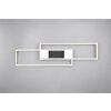 ALBANY Plafonnier Luminaires Trio LED Noir doré, 1 lumière, Télécommandes