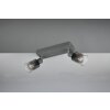 Cadiz Spot de plafond Luminaires Reality Anthracite, 2 lumières