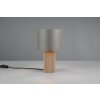 Canio Lampe à poser Luminaires Trio Bois clair, 1 lumière