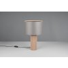 CANIO Lampe à poser Luminaires Trio Bois clair, 1 lumière