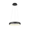 Cardona Suspension Luminaires Trio LED Noir, 1 lumière