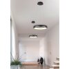 Cardona Suspension Luminaires Trio LED Noir, 1 lumière