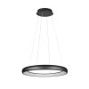 Cardona Suspension Luminaires Trio LED Noir, 1 lumière