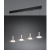 Celeste Suspension Luminaires Trio LED Noir, 1 lumière