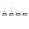 Celeste Suspension Luminaires Trio LED Noir, 1 lumière